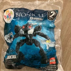 LEGO Bionicle Barraki Mantax McDonald's Happy Meal Toy Exclusive New in package
